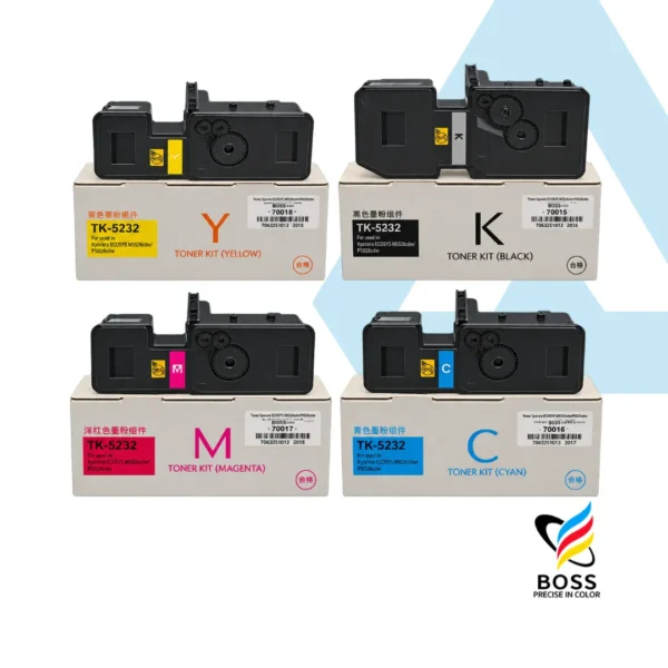 CARTUCHO TONER TK5232 CMYK M5521CDW P5021CDW BOSS