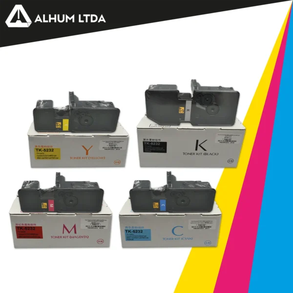 Cartucho Toner Tk5232 CMYK M5521cdw P5021cdw Boss