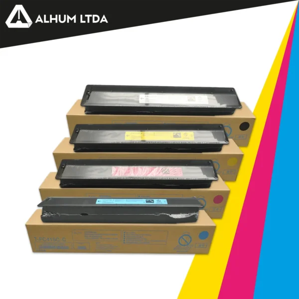 Toner Toshiba Estudio 2515AC 3015AC 4515AC 5015AC Cmyk Boss TFC415