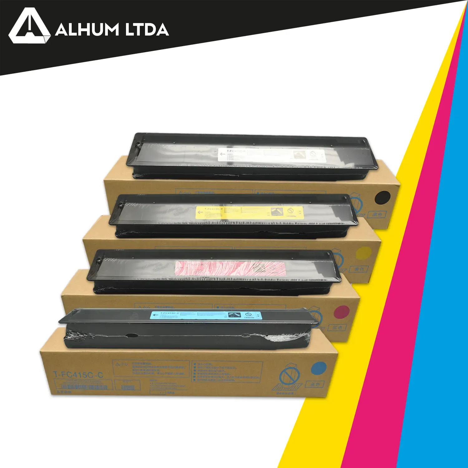 Toner Toshiba Estudio 2515AC 3015AC 4515AC 5015AC Cmyk Boss TFC415
