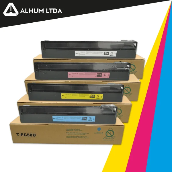 Toner Toshiba e-STUDIO 2555C 3055C 4055c 5055C Cmyk TFC50 Boss