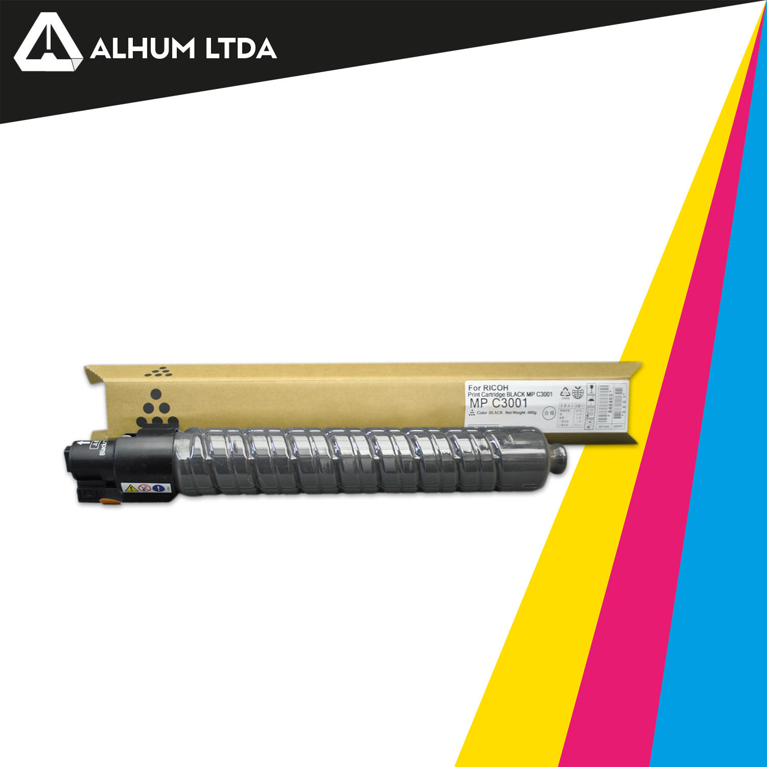 Toner Ricoh Aficio C3001C3501 MPC3001 MPC3501 Cartucho Negro Boss