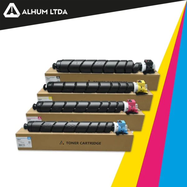 Toner Kyocera TASKalfa 2554ci Cartucho Cmyk TK8365 Cet