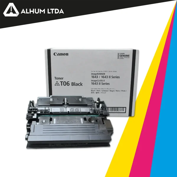 Toner Canon ImageCLASS MF1643i ImageRUNNER 1643i T06 Cartucho Original