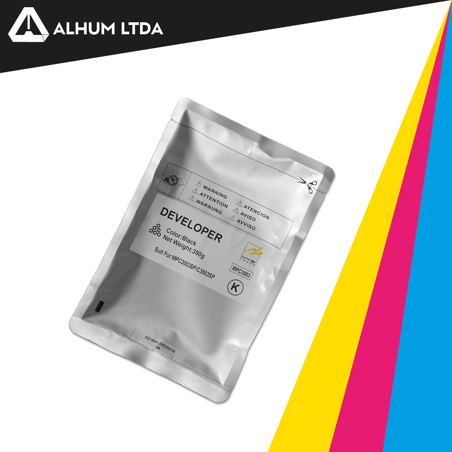 Revelador Ricoh Aficio MPC 3003 3004 3503 4504 5503 6004 Negro Hyb