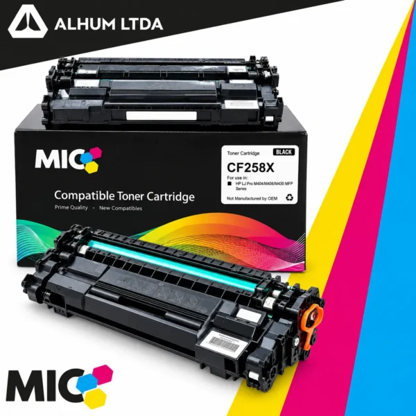 Toner Hewlett Packard Laser jet Pro M404 m428 Cf258x 58x Con Chip