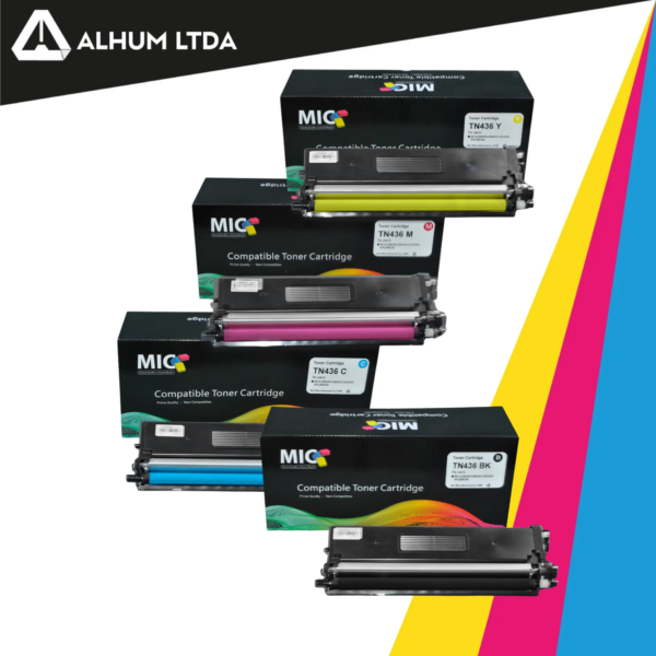 Toner Brother MFC-L8900cdw L9570dw TN436 Cmyk Mic