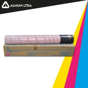 Toner Konica Minolta Bizhub C227 C287 TN221 Magenta Cartucho Original