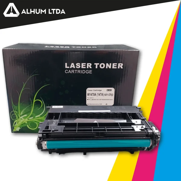 Toner Hewlett Packard W1470a 147a Sin Chip M610 M454 M479 Mic