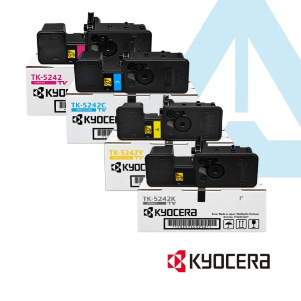 CARTUCHO TONER KYOCERA TK5242 CMYK M5526CDW P5026CDW ORIGINAL