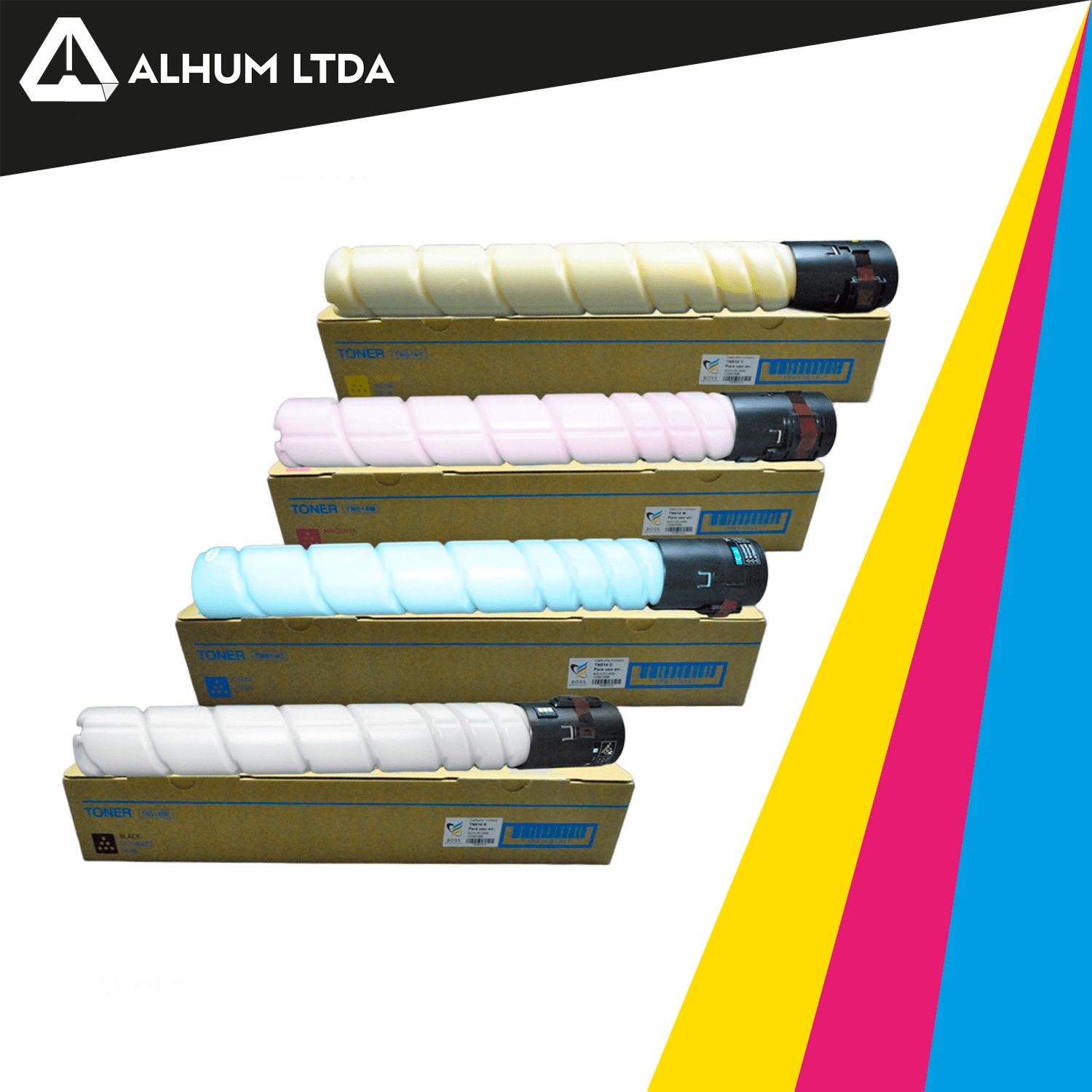 Toner Minolta Bizhub C458 C558 C658 TN514 Cartucho Cmyk Boss