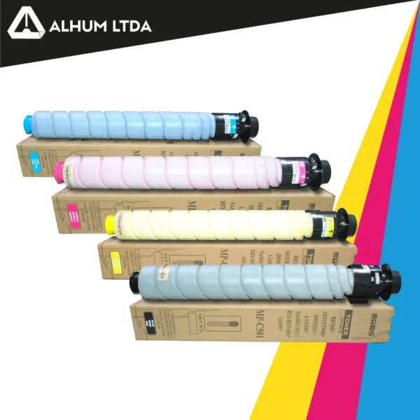 Toner Ricoh Aficio MP C501 Cartucho Cmyk Tdi