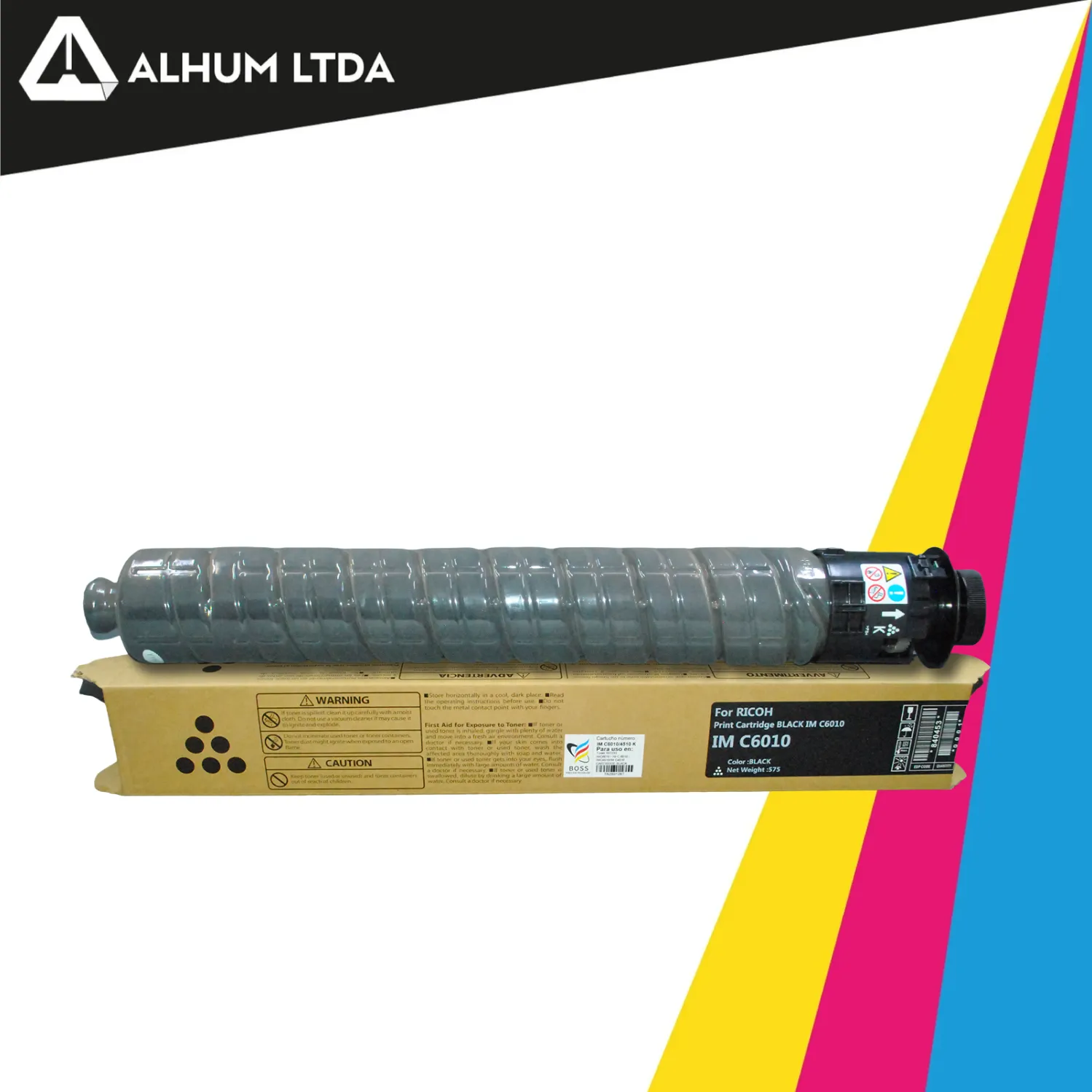 Toner Ricoh IMC6010 IM C6010 IMC4510 IM C4510 Negro Boss