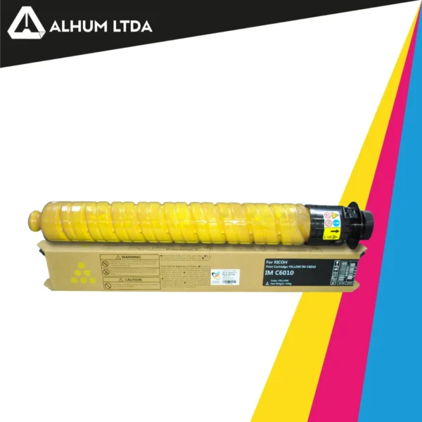 Toner Ricoh IMC6010 IM C6010 IMC4510 IM C4510 Amarillo Boss